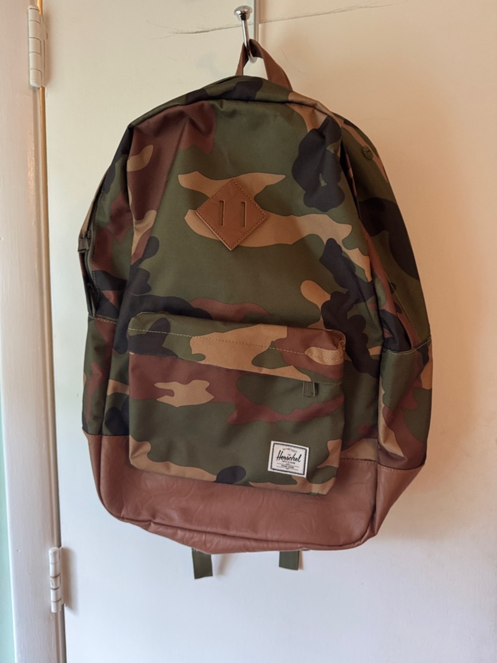 Herschel Supply Company Camo Backpack in Green and Brown